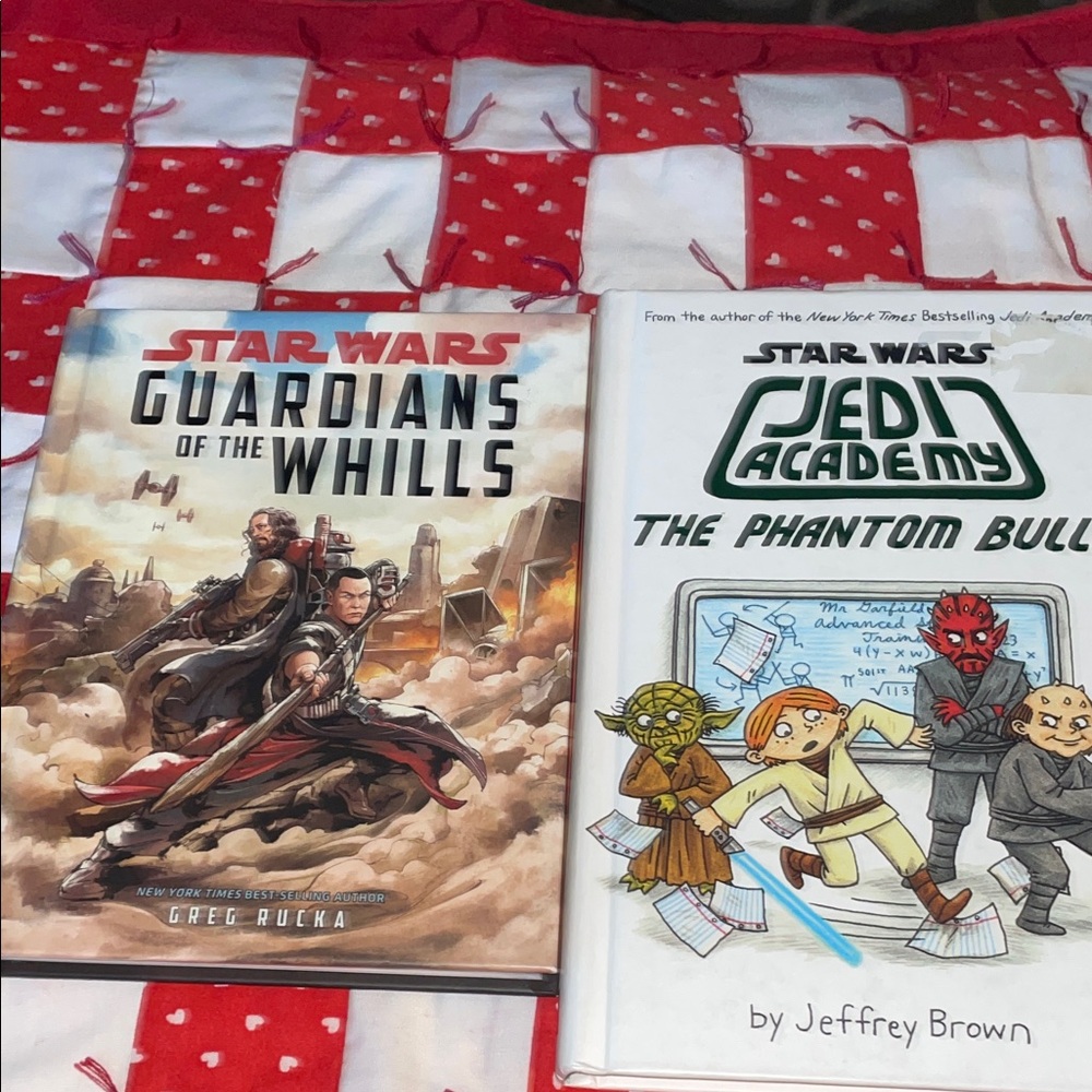 Star Wars Guardians of the Whills and Jedi Academy Books